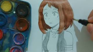 Uraraka Speed Paint || Sou's Art