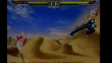 Capcom vs SNK 2 - Nono (K-groove) vs. Jiji (A-groove)