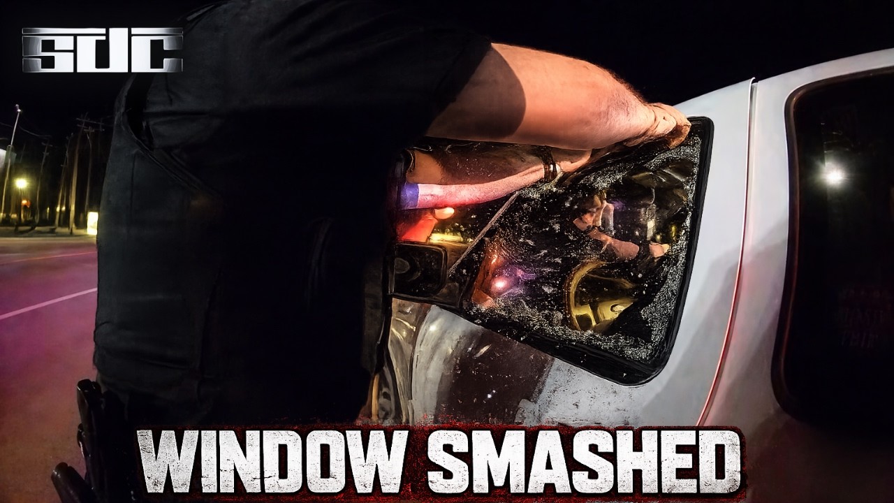 Defiant Driver Gets Window Smashed & Ripped Out of Truck