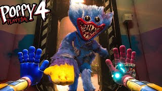 SECRET GOOD ENDING! (Huggy Wuggy saves us in the Ending) | Poppy Playtime [Chapter 4] Hacking