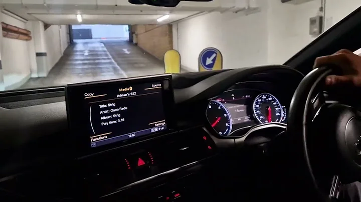 Audi A7 3.0 TDI (Straight Pipe) - Car Park Acceleration Sound