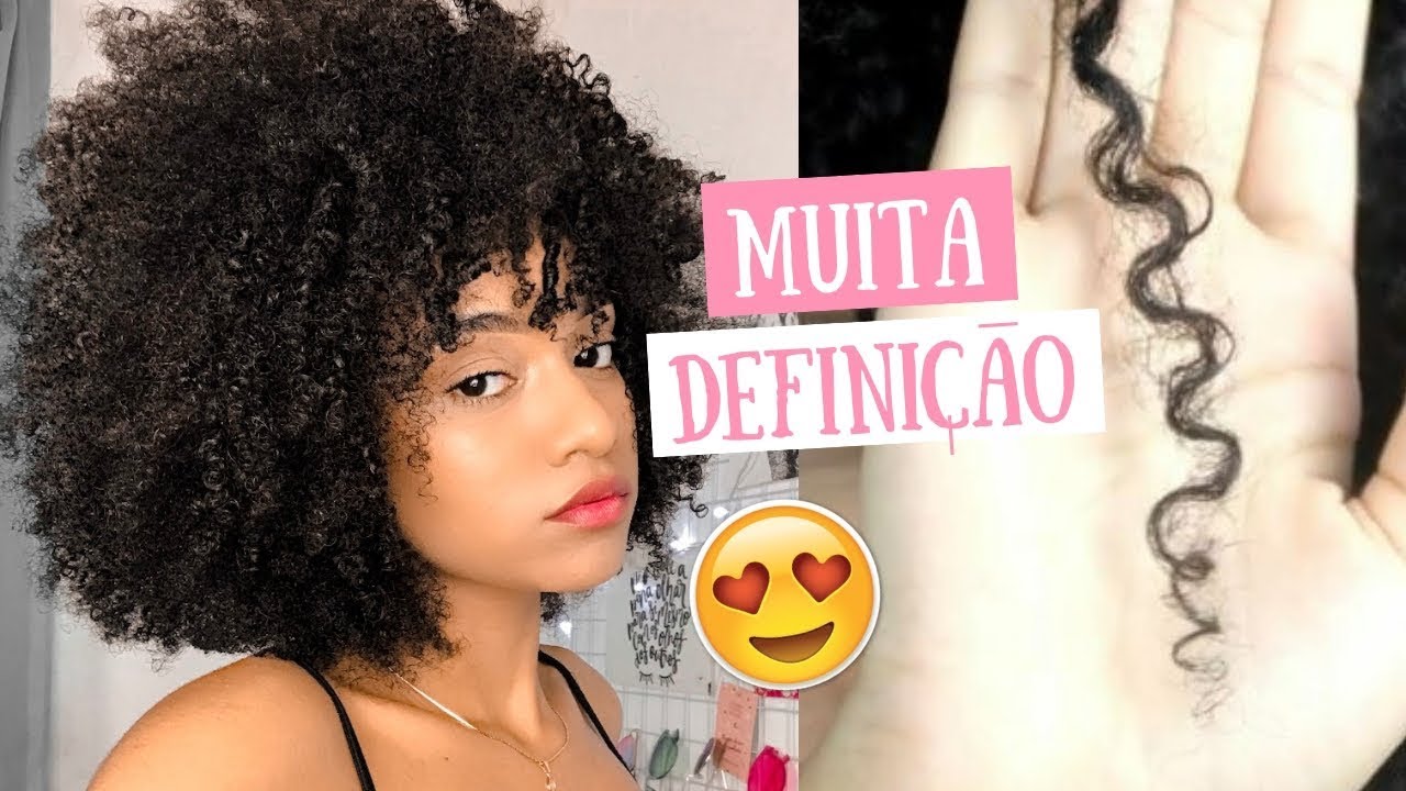 Como DEFINIR MUITO cabelos crespos tipo 4 ! TRUQUES NA FINALIZAÇÃO