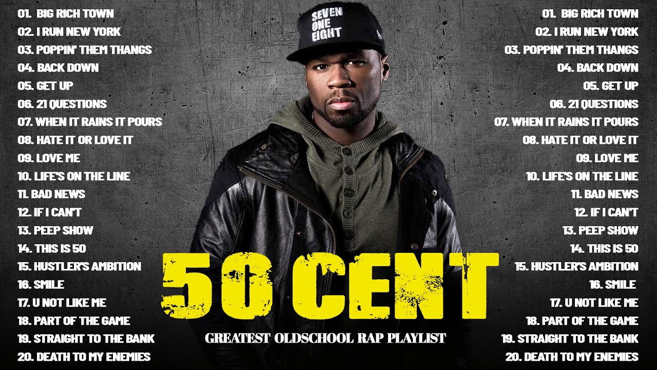 50 Cent Greatest Hits Full Album 2023 Top Best Rap Songs Of 50 Cent ...