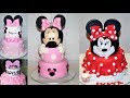 Cake decorating tutorial | DISNEY MINNIE MOUSE Cake compilation | Sugarella Sweets