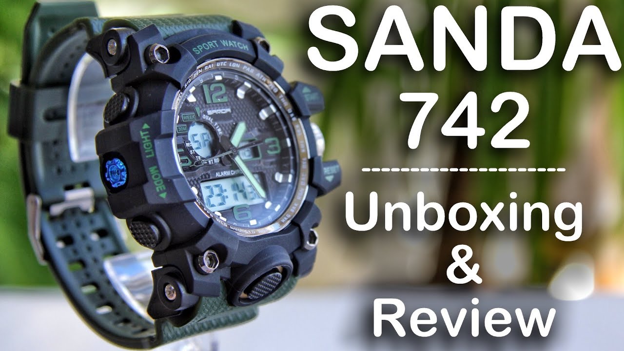 sanda 742 watch instructions