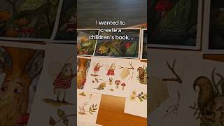 I wanted to create a children's book🥹