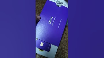 Slice Account Debit Card Unboxing cum Unpacking #shorts