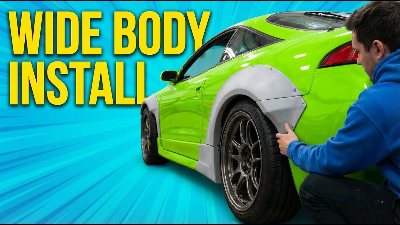 Installing Wide Body Fenders On The Eclipse