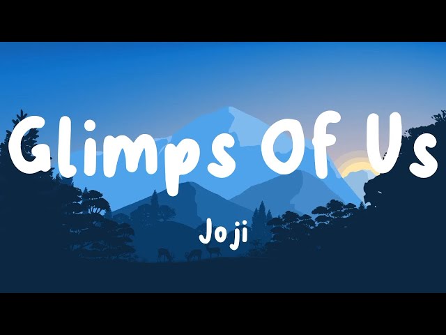 Joji - Glimpse of Us (Lyrics) | Paloma Faith , James Arthur (Mix) ☁ class=