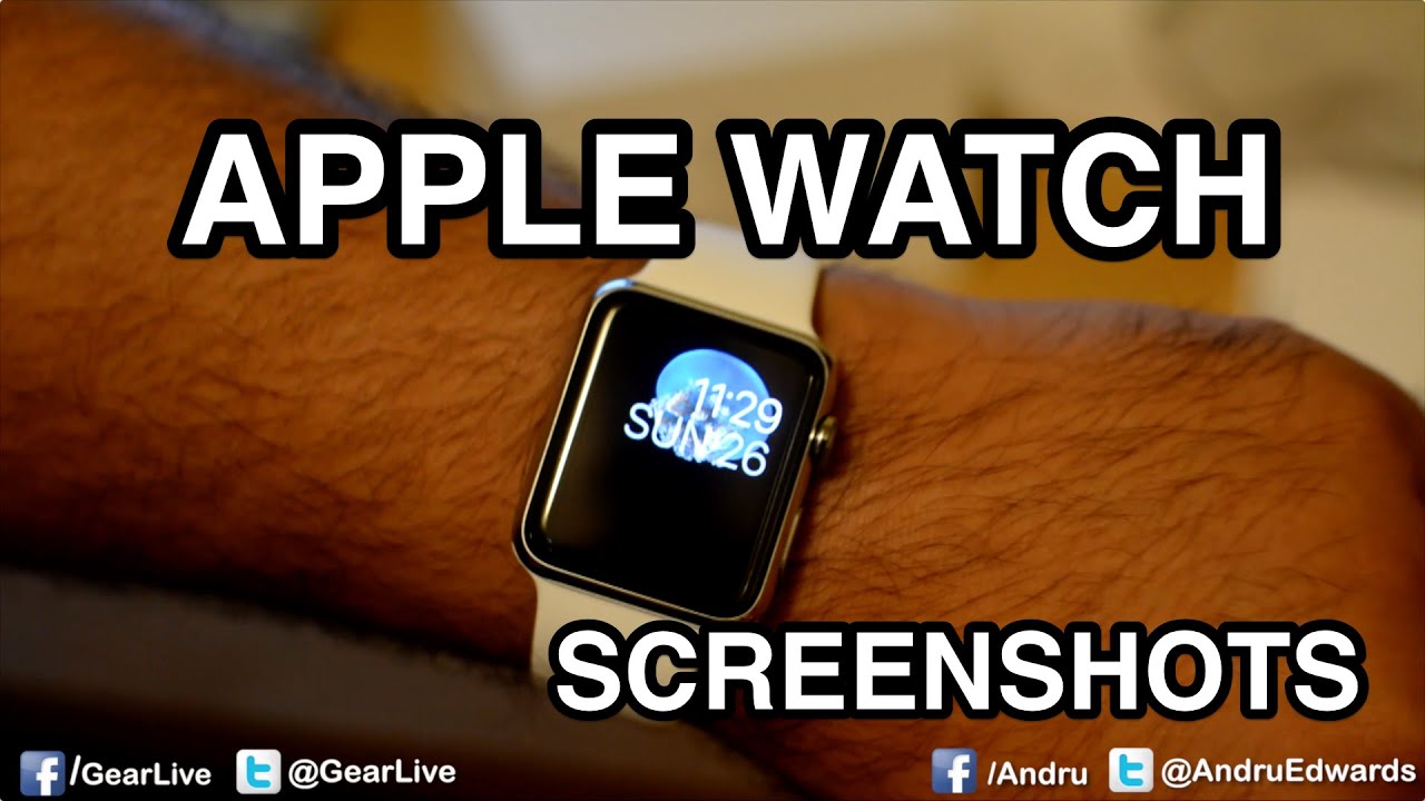 How To Take Apple Watch Screenshots YouTube How To Take Apple Watch Screenshots YouTube