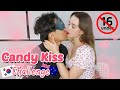 Candy Kissing Challenge 🍭💋 Korean & Australian Couple | AMWF