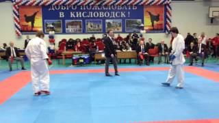 Чемпионат России по каратэ WKF 2013 кисловодск