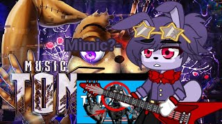 |Fnaf 1+Puppet| React Rap: O Monstro no Porão | The Mimic (FNAF) | (@PapyrusDaBatata) |•GC•|