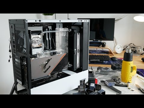 Before you watercool your mid tower PC - NZXT H500i (feat. Phanteks Glacier)