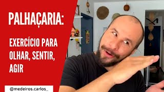 Exercícios de palhaçaria: olhar, sentir, agir