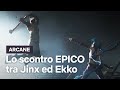 Lo scontro epico tra JINX ed EKKO in Arcane | Netflix Italia