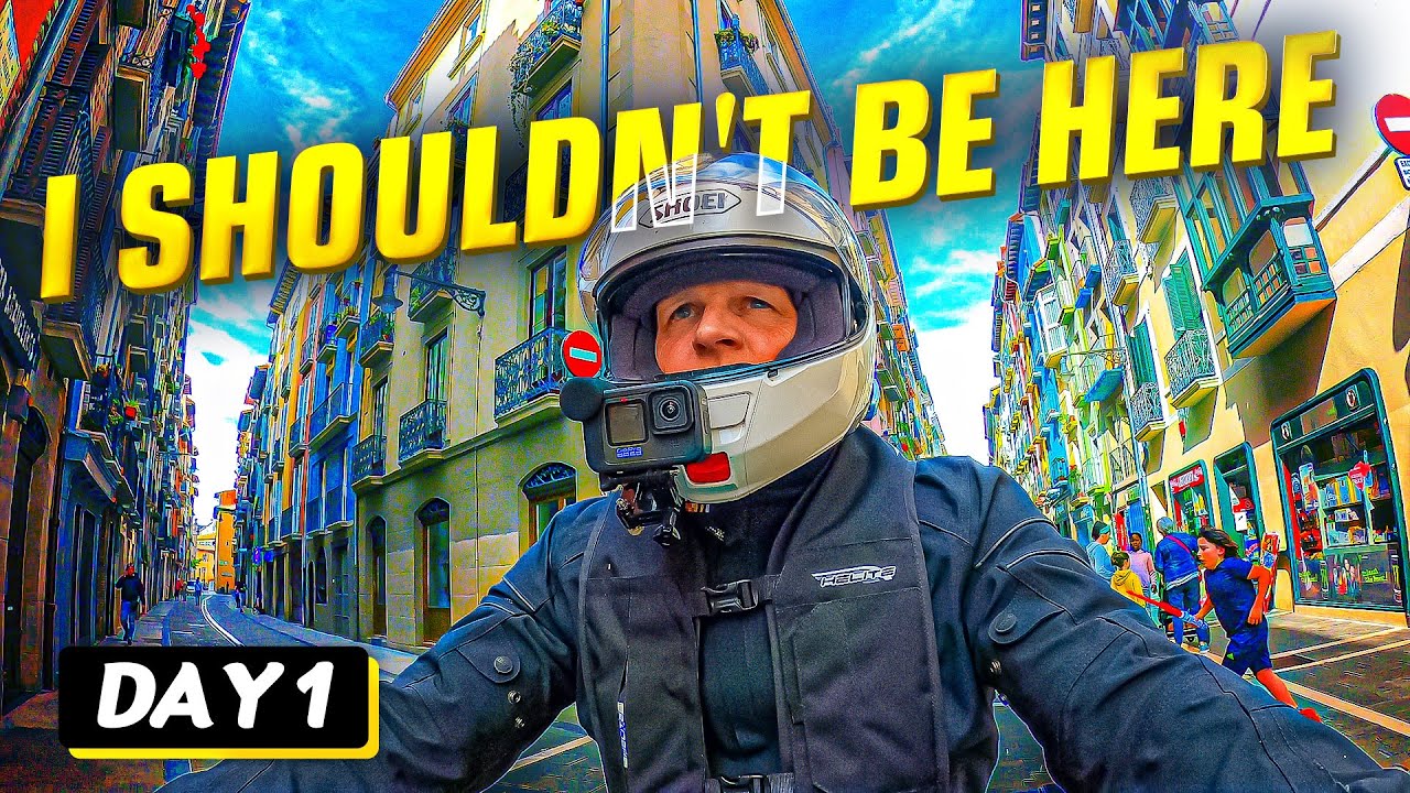 Pyrenees Motorcycle Tour on a BMW 1250GS... Day 1