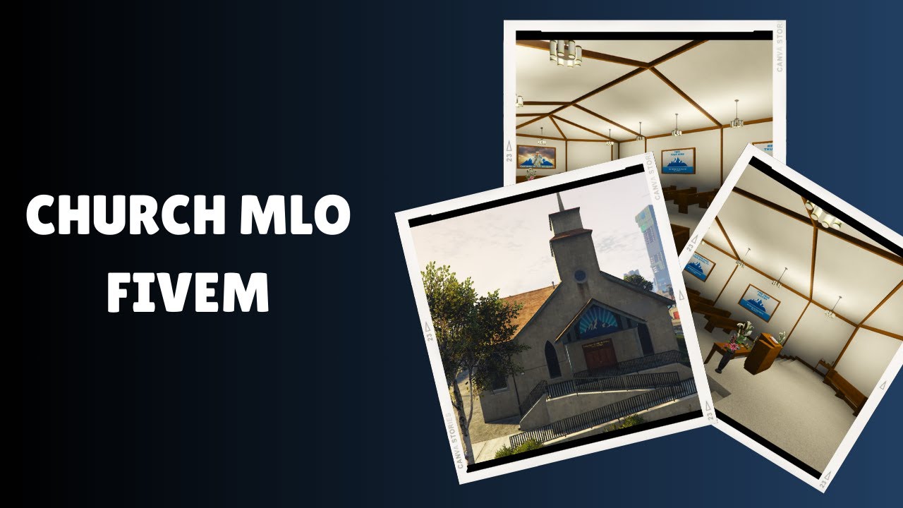 Discover Serenity with Church MLO FiveM - A Sanctuary in FiveM