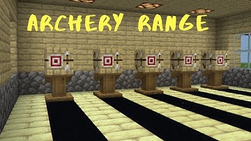 Minecraft | How to make an Archery Range