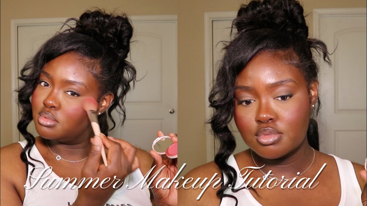 Detailed Summer Makeup Tutorial Lightweight & Luminous