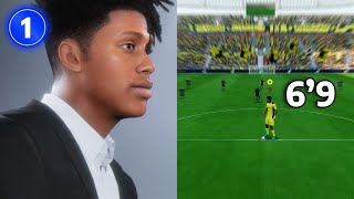 FC 24 PLAYER CAREER MODE #1 - Tallest Striker In The World