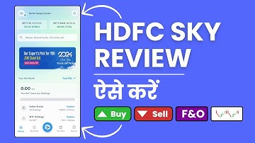 HDFC Sky Review - HDFC Sky App Kya Hai? Kaise Use Kare?
