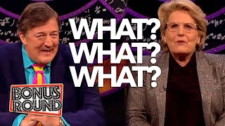 WHAT? WHAT? WHAT? QI Questions From Stephen Fry \& Sandi Toksvig Do You Know The Answers?