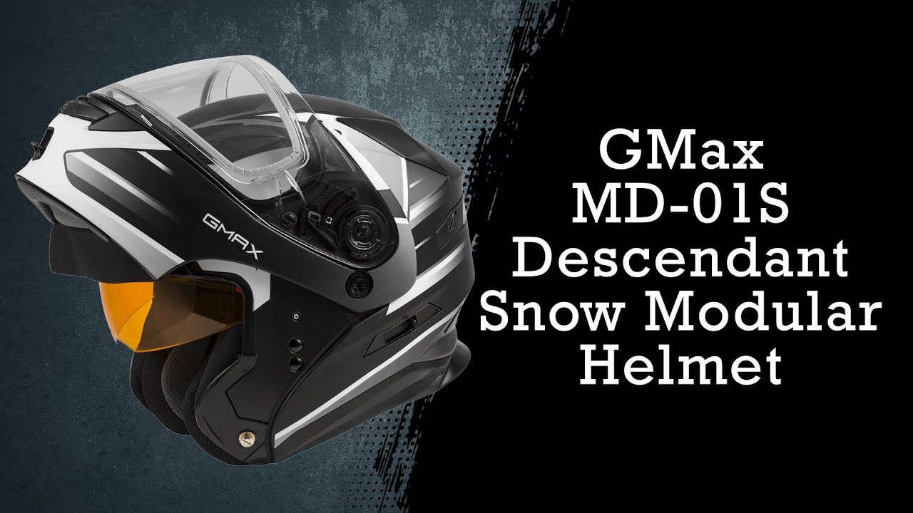 GMax MD-01S Descendant Snow Modular Helmet