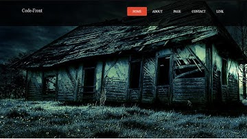 Sticky NavBar after Scroll l HTML, CSS and JavaScript.