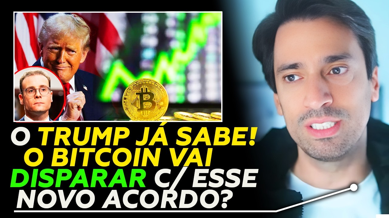 O ACORDO QUE PODE TIRAR O BITCOIN DESSE BEAR MARKET? VOU TE EXPLICAR TUDO! TRUMP JÁ SABE?