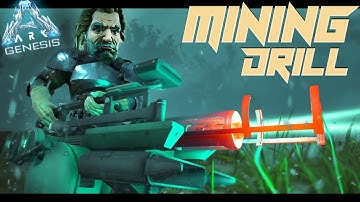 THIS MINING DRILL IS EPIC!! - Ark Genesis [#9]