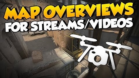 CS:GO - Map Overviews Pack for Streamers/Video Creators (Free Download)