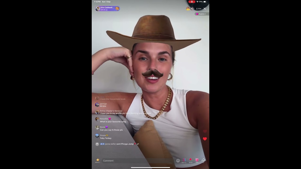 erin caldwell | tiktok live - 1/9/24