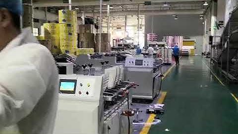 High Speed Stable Double Lane KFC Burger Box Food Box Making Machine Compared to Dakiou Dayuan