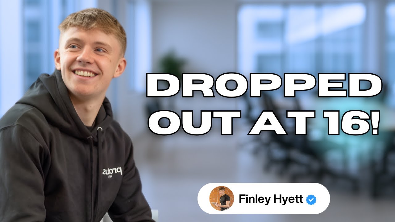 He Quit Sixth Form at 17 to Go All-In on Business.