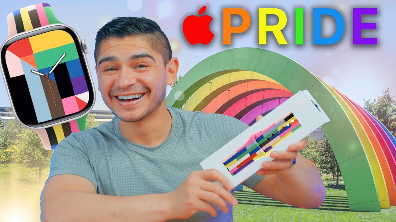 UNBOXING Apple’s NEW PRIDE EDITION Sport Band 2025🌈