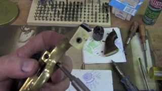 Disassembly and cleaning Colt Cap and Ball Revolvers  Part 2.mov