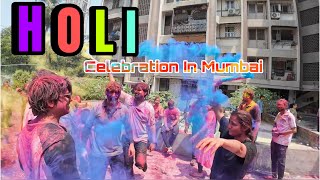 Holi ke din society me hua dhamaal || Kuch bhi vlogs