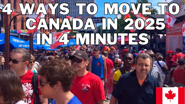 How To Immigrate To Canada in 2025 | 4 ways in 4 Minutes thumbnail