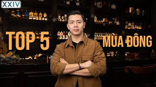 Top 5 Nước Hoa Nam DESIGNER Mùa Đông 2022 | Hoàng XXIV