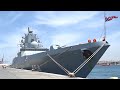 Российский фрегат Адмирал Горшков прибыл в порт Саудовской Аравии