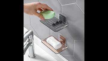 Khay Đựng Xà Bông Cao Cấp, Giá Để Xà Phòng Dán Tường, Sạch Sẽ, Tiện Dụng, Sang Trọng Phòng Tắm, 4037