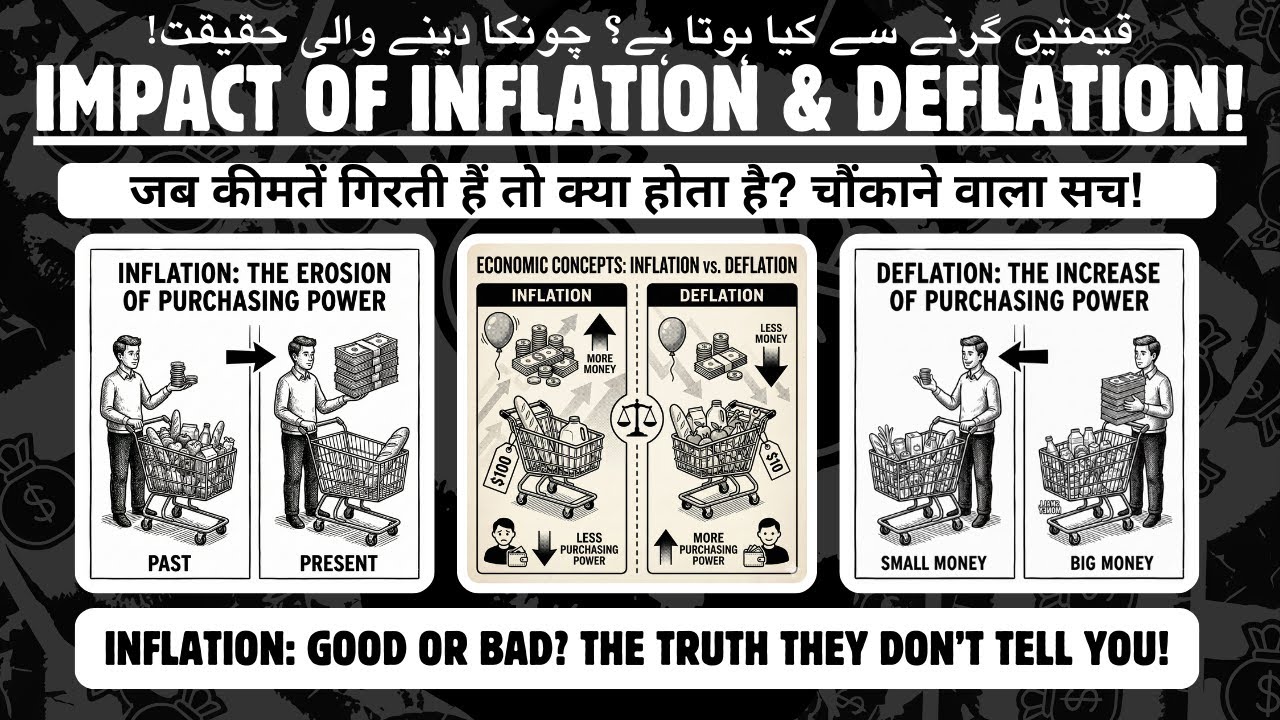 What Is Inflation & Deflation? ll Impact On Economy ll M09i