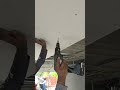 ยิงแผ่นฝ้า​ยิปซั่ม​ #ฉาบฝ้า #ช่างฝ้า #drywall