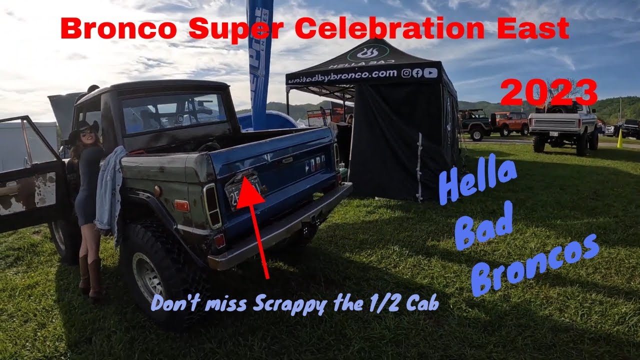 Ford Bronco Super Celebration East 2023 Chat with Hella Bad Bronco
