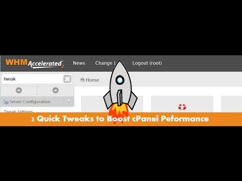 3 Quick Tweaks to Boost cPanel Performance