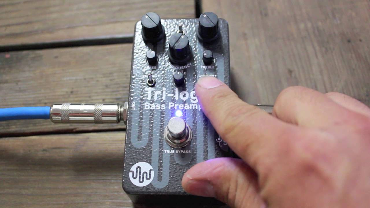 EWS Tri-Logic Bass Preamp 3 Demo - YouTube