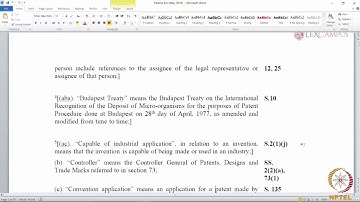 Lecture 03 - Preliminary Sections #CH26SP #swayamprabha