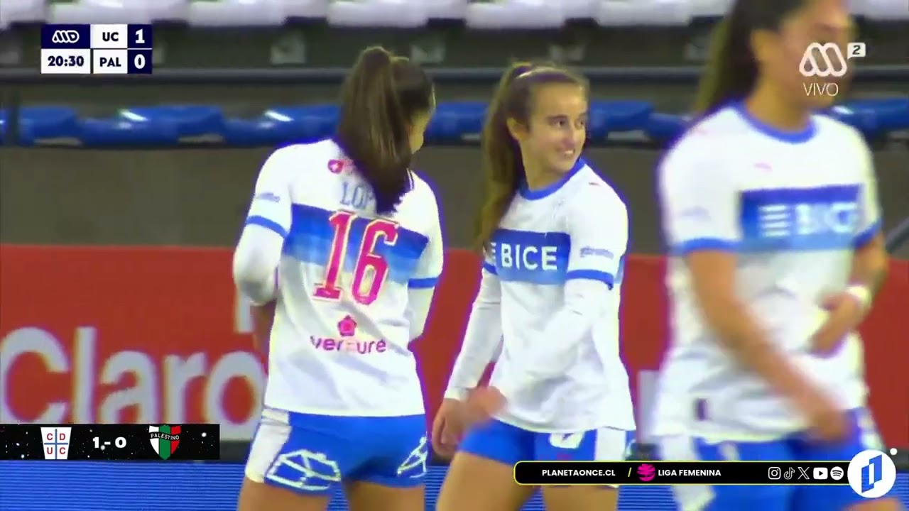 #GolesP11 U. Católica 5-0 Palestino Fecha 19 2da Rueda Liga Femenina 26-07-2026