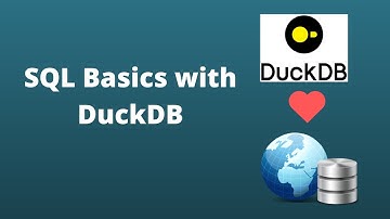 Spatial Data Management Week 10: Introducing SQL Basics with DuckDB